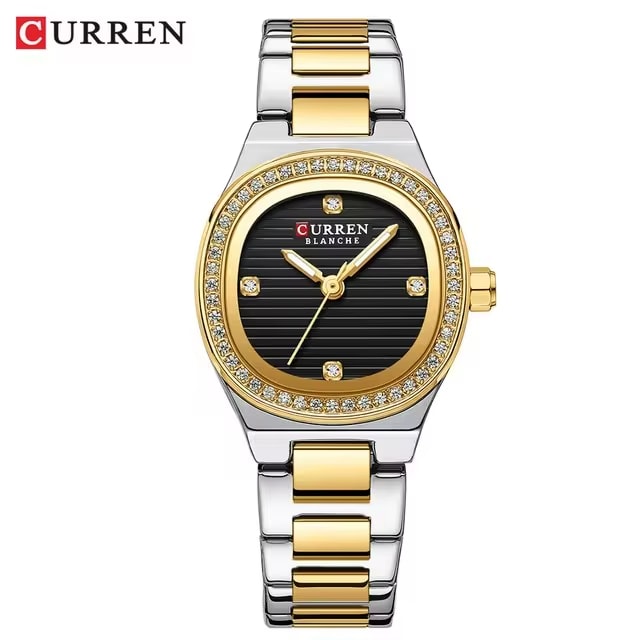 Liora – Premium Women's Wristwatch with Steel Bracelet
