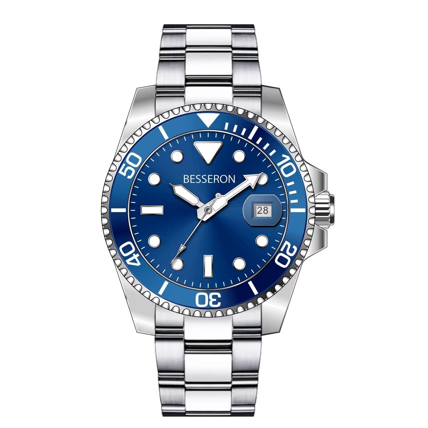 Besseron 8215 SteelMaster – Men’s Luxury Automatic Mechanical Watch