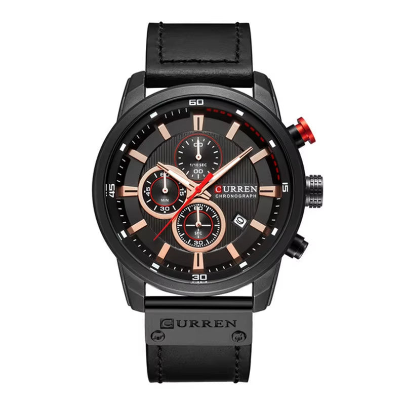 CURREN Brand Chronograph Quartz Watch Men Sports Watches Male Wrist Watch Clock Relogio Masculino 8291
