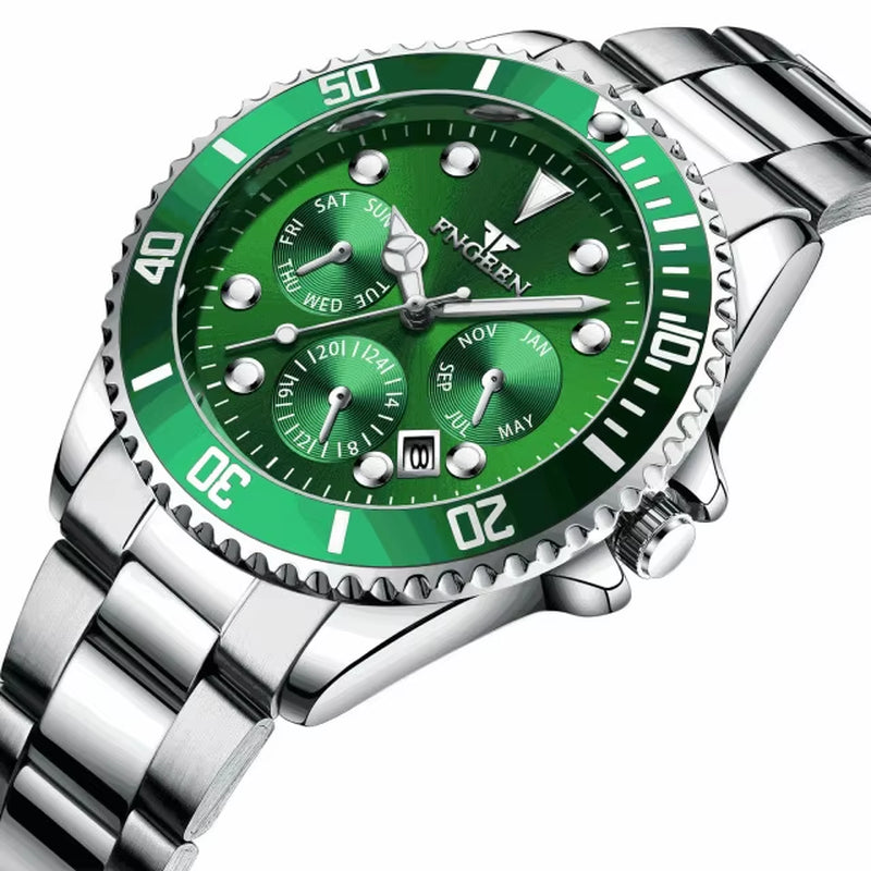 FNGEEN 8080 Men'S Watches Luxury Top Brand Watch Quartz Waterproof Fashion Clock Mens Watches Montre Homme