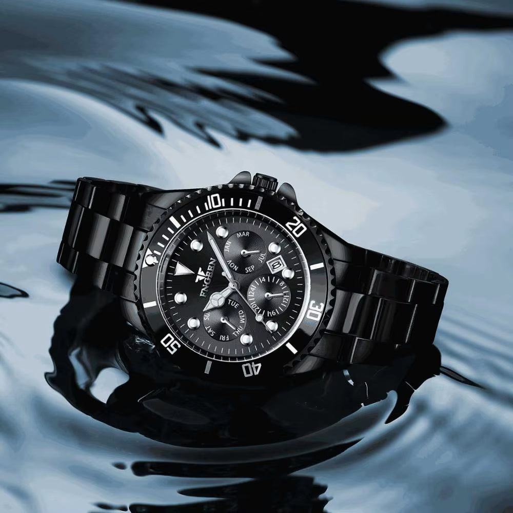 FNGEEN 8080 Men'S Watches Luxury Top Brand Watch Quartz Waterproof Fashion Clock Mens Watches Montre Homme