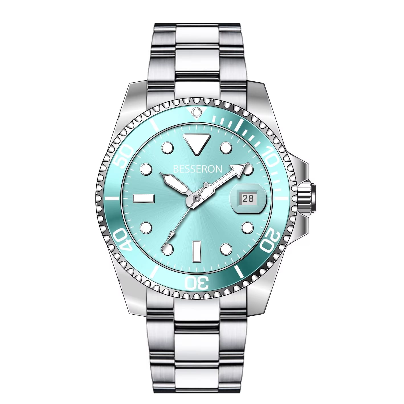 Besseron 8215 SteelMaster – Men’s Luxury Automatic Mechanical Watch
